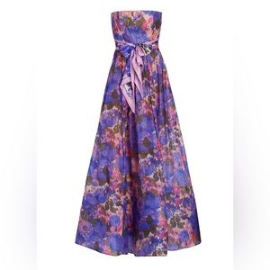 Zimmerman High Tide Floral Linen Maxi-Dress